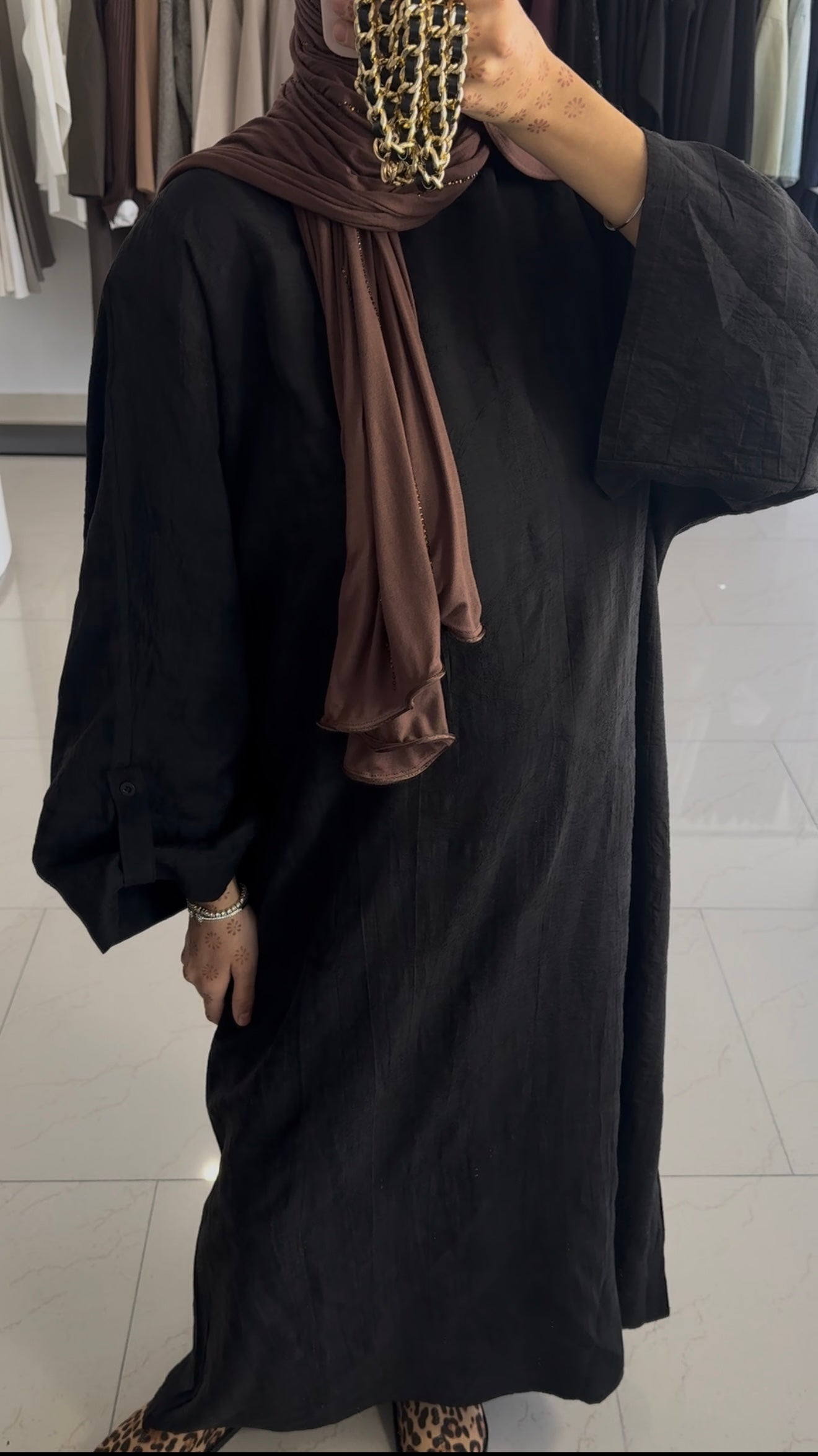 ROBE LONGUE NOIR