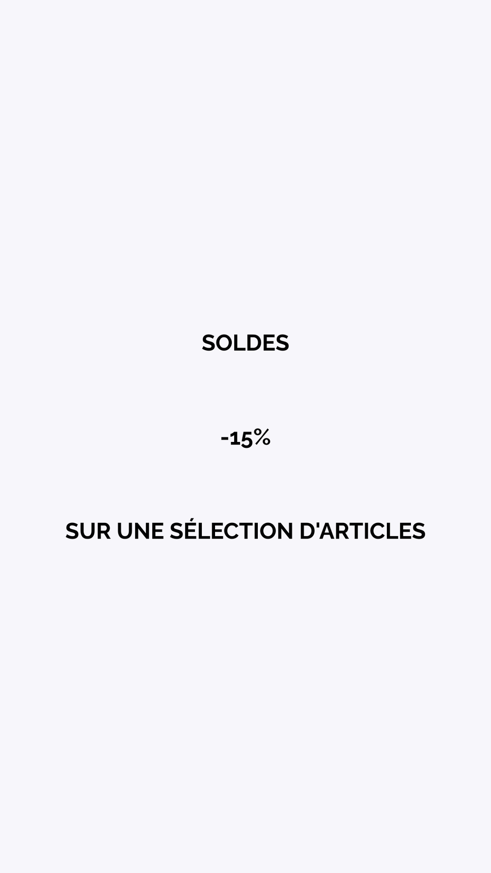 SOLDES ÉTÉ