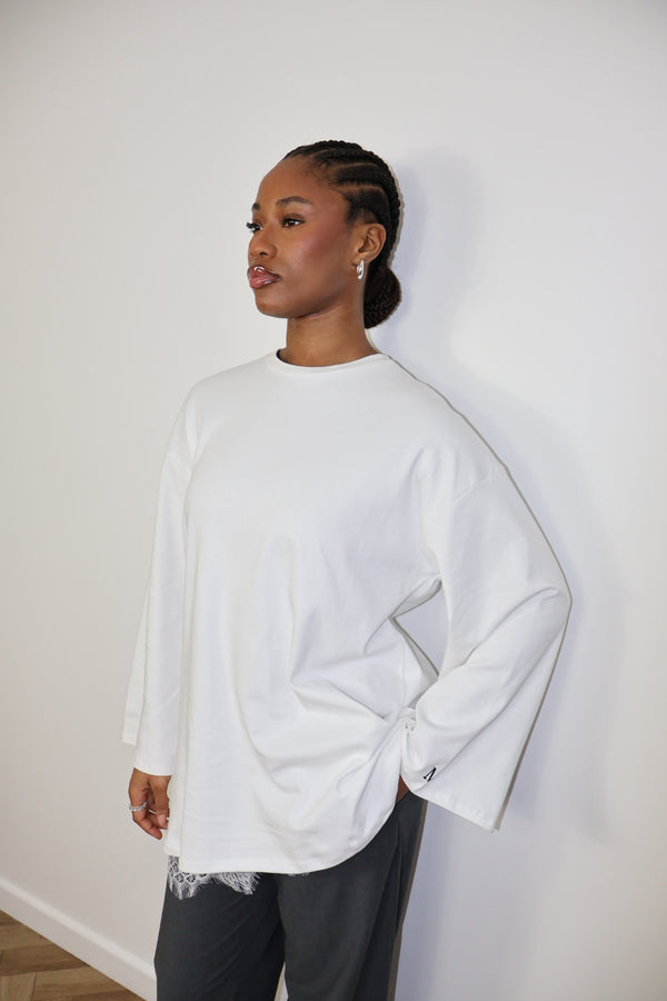 T-SHIRT ESSENTIAL [BLANC]