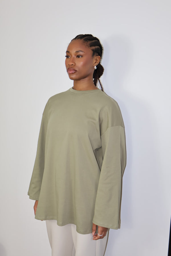 T-SHIRT ESSENTIAL [SAUGE]