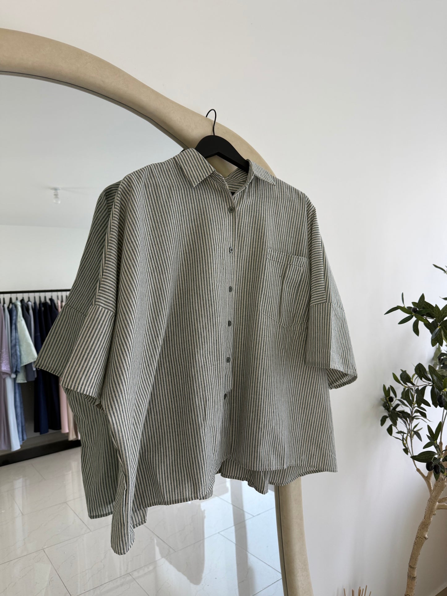 CHEMISE RAYURES [VERT]