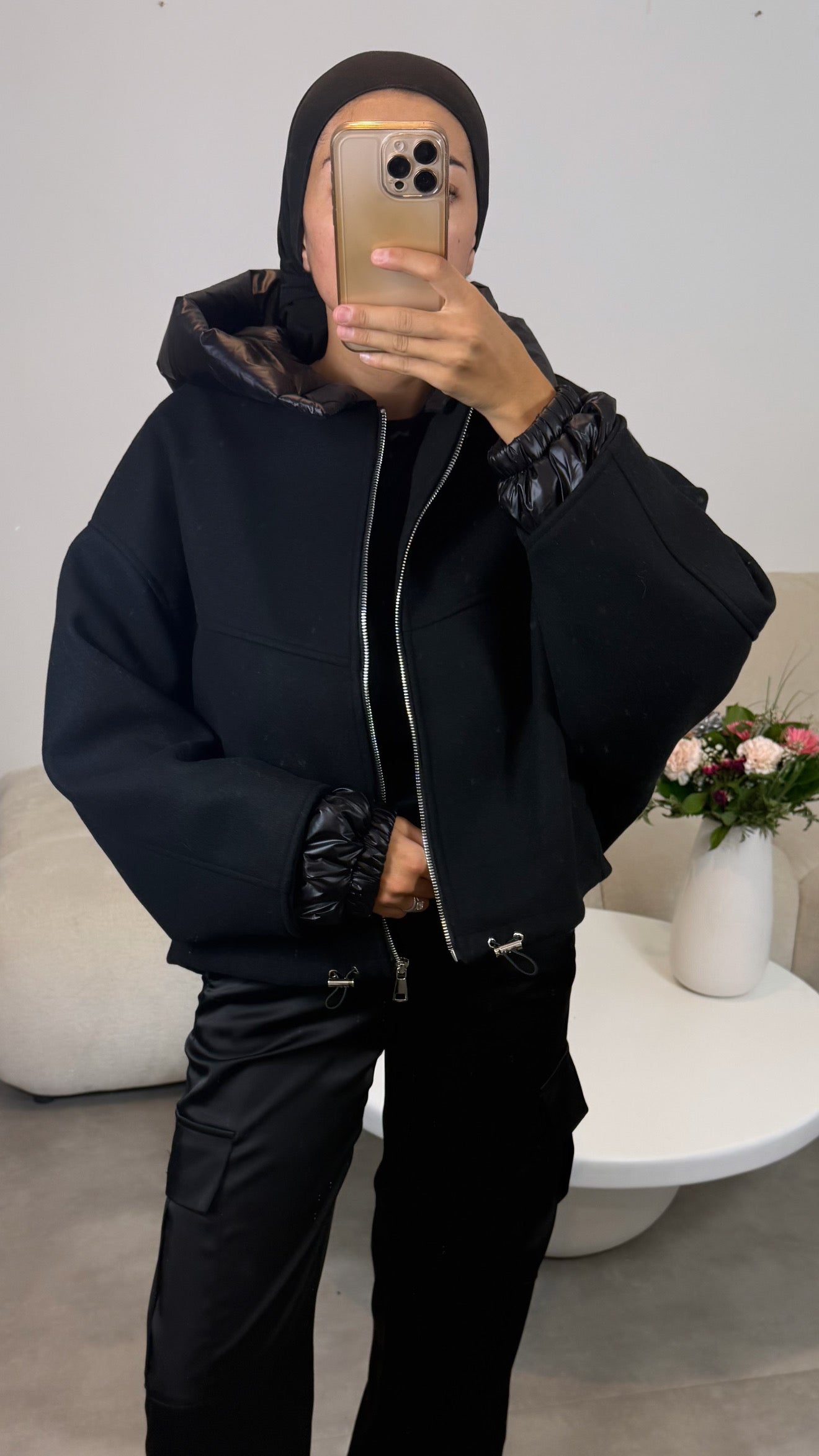 VESTE A CAPUCHE [BLACK]