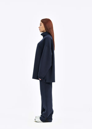 ENSEMBLE CASUAL ZIP [MARINE]