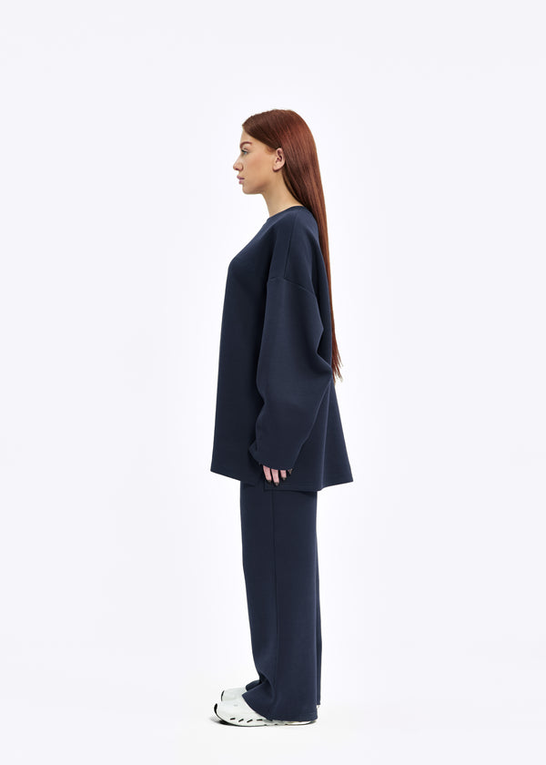 ENSEMBLE CASUAL SWEAT [MARINE]