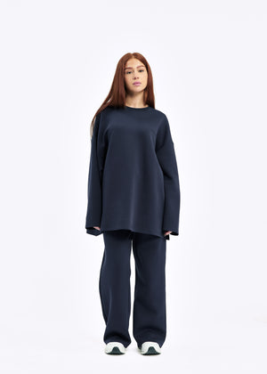 ENSEMBLE CASUAL SWEAT [MARINE]