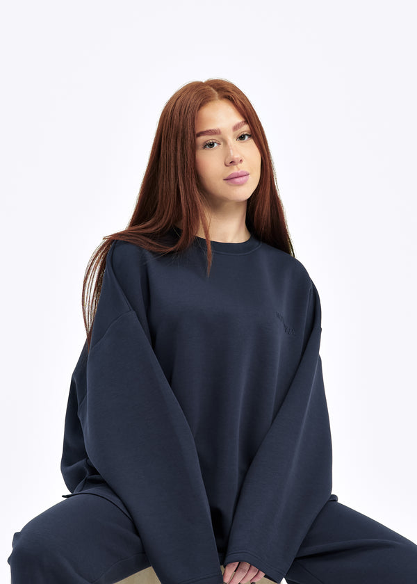 ENSEMBLE CASUAL SWEAT [MARINE]