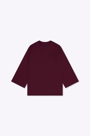T-SHIRT ESSENTIAL [BORDEAUX]