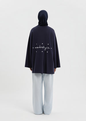 T-SHIRT ESSENTIAL DOT MARINE