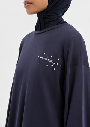 T-SHIRT ESSENTIAL DOT MARINE