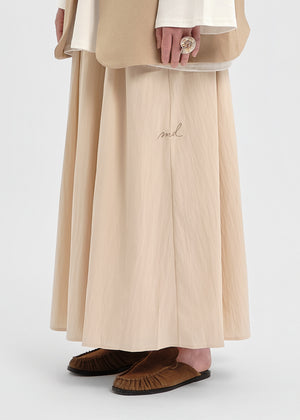 JUPE SOFT BEIGE
