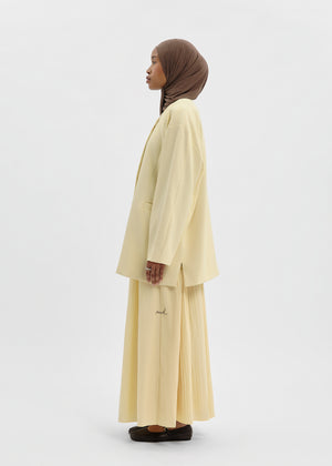 JUPE SOFT JAUNE