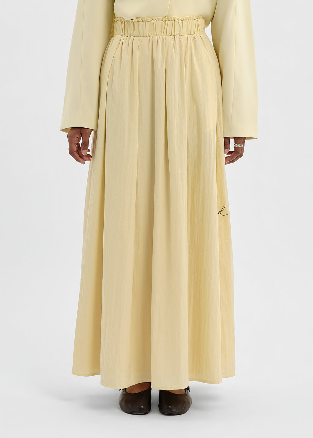 JUPE SOFT JAUNE