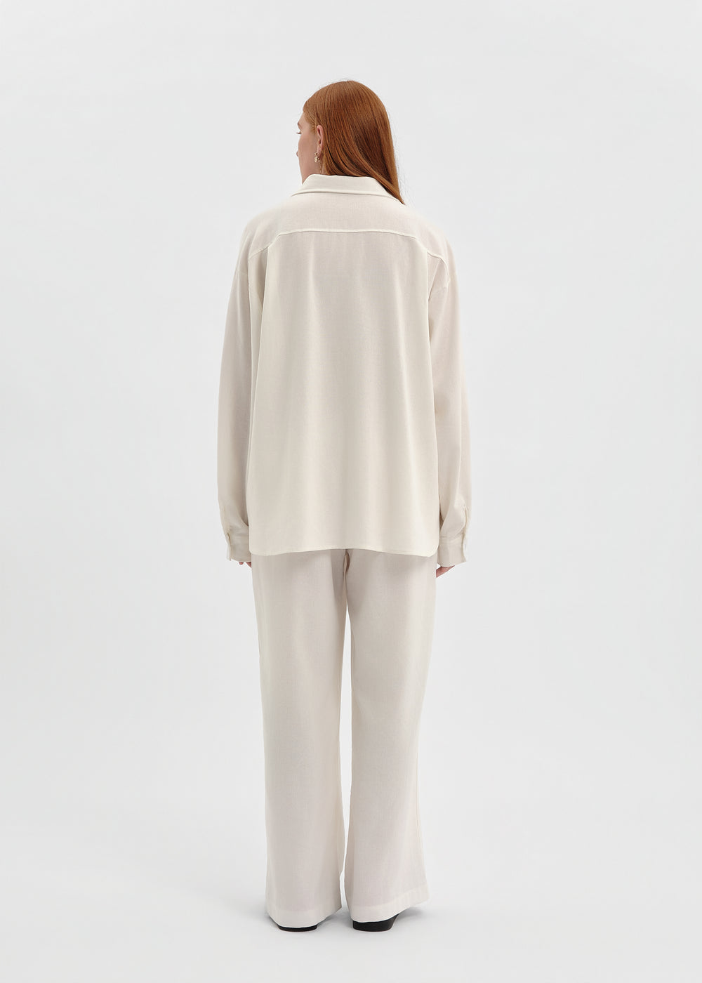 CHEMISE LINEN BLANCHE