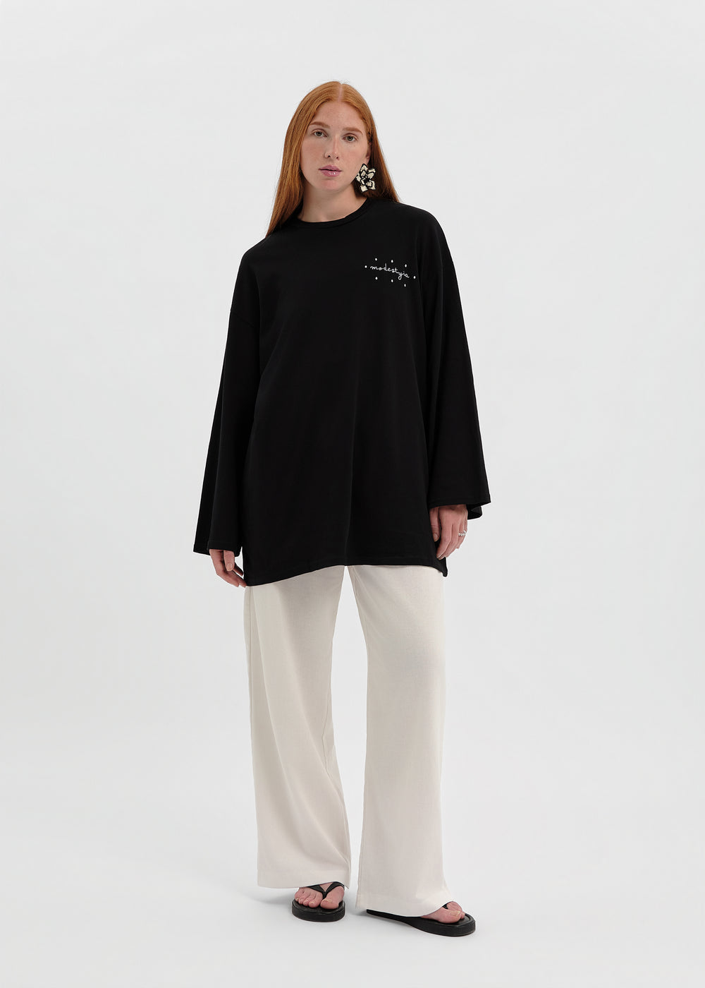 T-SHIRT ESSENTIAL DOT NOIR