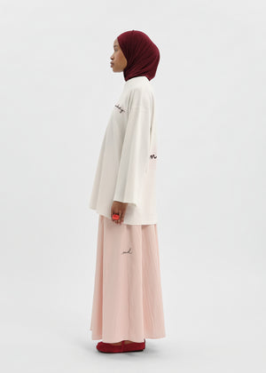 JUPE SOFT ROSE