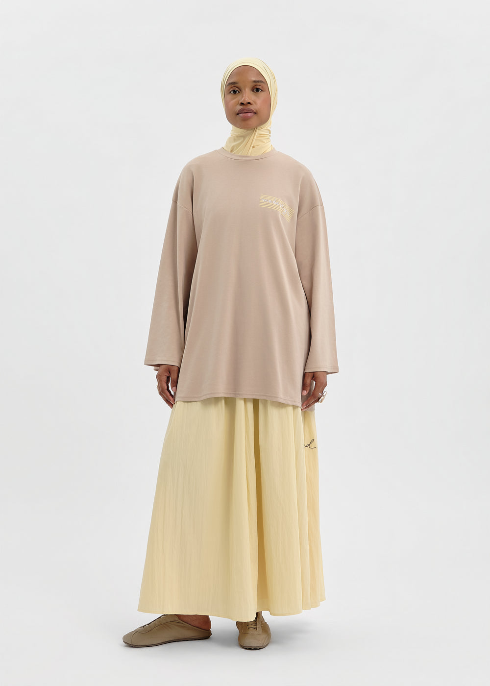 T-SHIRT ESSENTIAL AZUR BEIGE