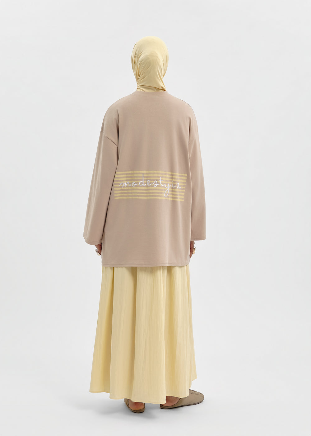 T-SHIRT ESSENTIAL AZUR BEIGE