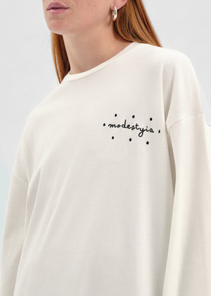 T-SHIRT ESSENTIAL DOT BLANC
