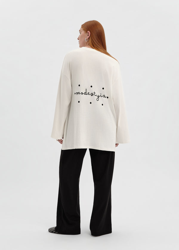 T-SHIRT ESSENTIAL DOT BLANC