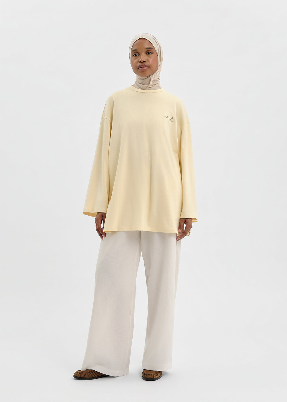 T-SHIRT ESSENTIAL TRIO JAUNE