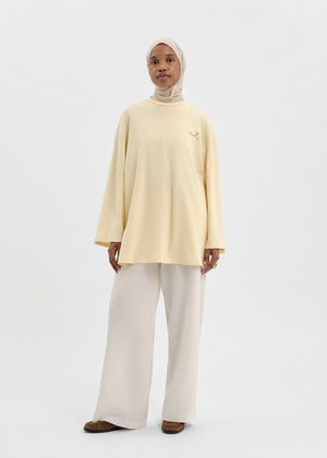 T-SHIRT ESSENTIAL TRIO JAUNE