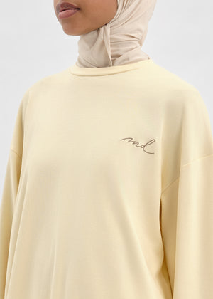 T-SHIRT ESSENTIAL TRIO JAUNE