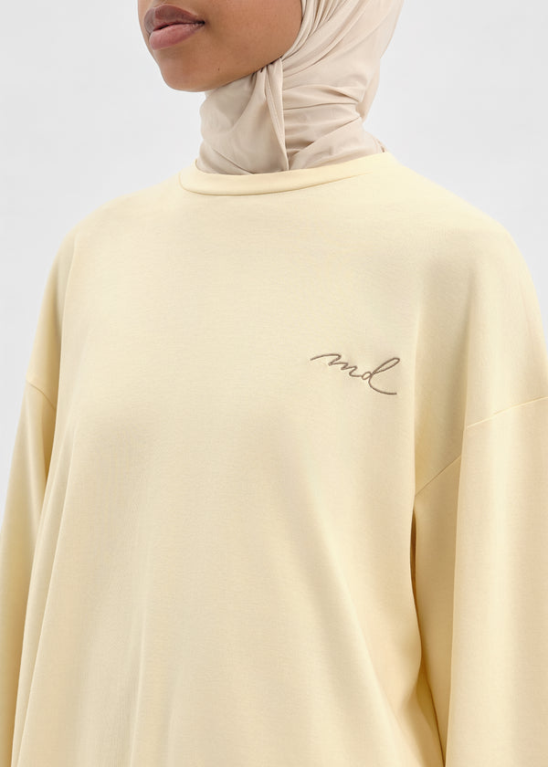 T-SHIRT ESSENTIAL TRIO JAUNE