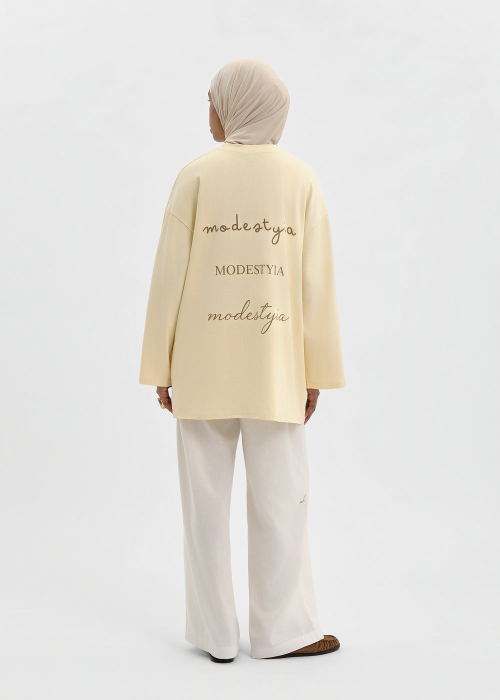 T-SHIRT ESSENTIAL TRIO JAUNE