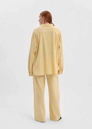 CHEMISE LINEN JAUNE