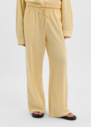 PANTALON LINEN JAUNE