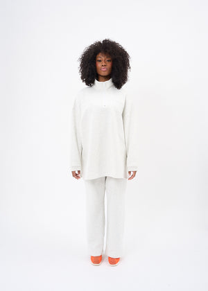 ENSEMBLE CASUAL ZIP [GRIS]