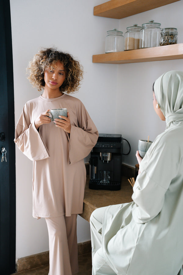 BURKINI OVER [BEIGE]